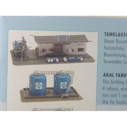  Toys & Hobbies Tanklager m. Abfuellstation ARAL - Faller Spur Z Bausatz 1:220 - 282747 #E