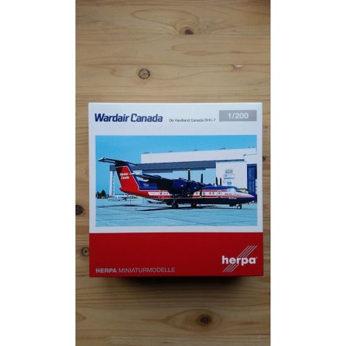  Toys & Hobbies Herpa 558792 - 1200 De Havilland Canada Dhc-7 - Wardair Canada - Neu