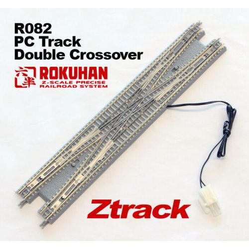  Toys & Hobbies Rokuhan R082 Double Crossover 220mm - Z