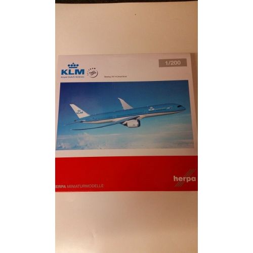  Toys & Hobbies Herpa 557450 - 1200 Boeing 787-9 Dreamliner - Klm - Neu