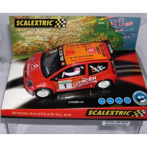  Toys & Hobbies SCALEXTRIC CITROEN C2 X CTO.ESPAA 2005 V OPEN ASTURIAS ACS OFF.DRIVER MB