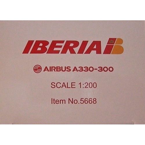  Toys & Hobbies Hogan Wings 1:200 Iberia EC-LUK Airbus A330-300 LI5668 + Herpa Wings Katalog
