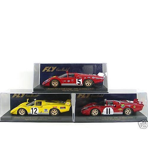  Toys & Hobbies FLY C-27 THRU C-29 FERRARI 512S 3 CAR SET NEW