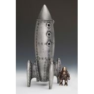 Toys & Hobbies SCOTT NELLES Moon Rocket Coin Bank with Spaceman