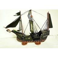 Toys & Hobbies 100% Hand Made & Painted Metal Craft Pirate Ship Decoration Detail Finish