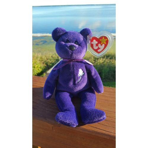  Ty Beanie Baby Original 1997 Princess PVC Rare No Space MWMT