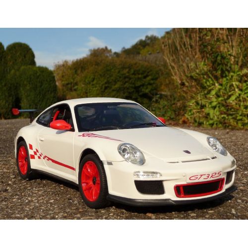  Toys & Hobbies RC Porsche 911  997 GT3 RS mit LICHT Laenge 32cm "Ferngesteuert 27MHz" 404311
