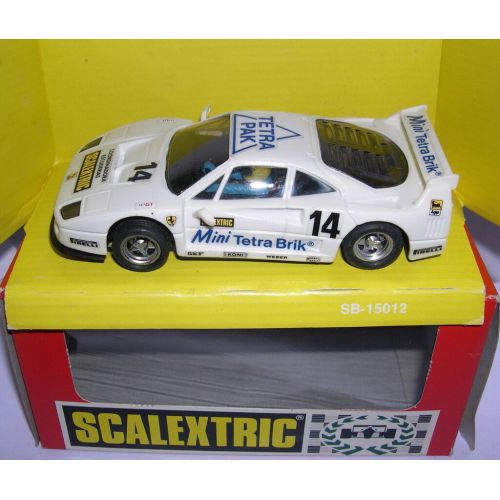  Toys & Hobbies SCALEXTRIC EXIN 8355 FERRARI F40 TETRA PAK #14 MB