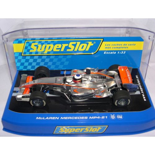  Toys & Hobbies SUPERSLOT H2813 McLAREN MP4-21 PEDRO DE LA ROSA SCALEXTRIC UK MB