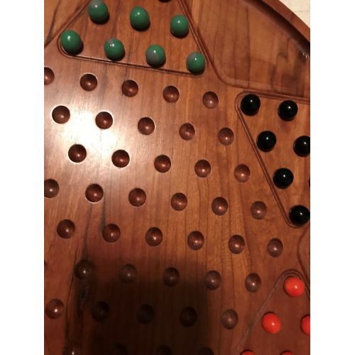  Toys & Hobbies Handcrafted Chinese Checkers Board