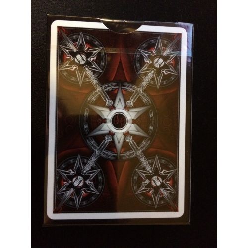 Toys & Hobbies 1 deck Devo BLADES Blood Edition Playing Cards Rare Limited Edition