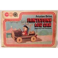 Toys & Hobbies THE FLINTSTONES : FRICTION DRIVE FLINTSTONES LOG CAR BY MARX TOYS 1977 (MLFP)