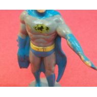 Toyscomics Batman Blue And Gray Uniform PVC Figure DC Comics Presents Loose Action Figure 3.5 Tall Lots of Paint Wear And Fading