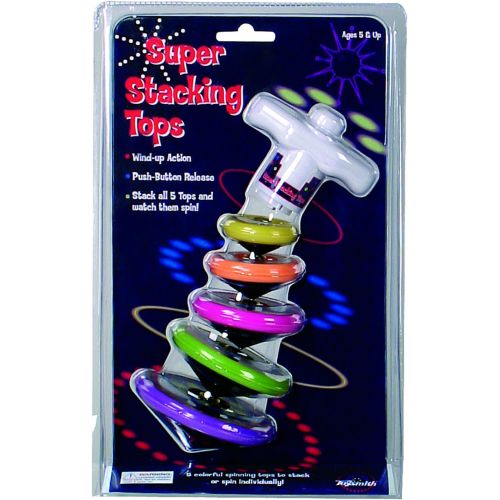  [아마존베스트]Toysmith Super Stacking Tops Kit