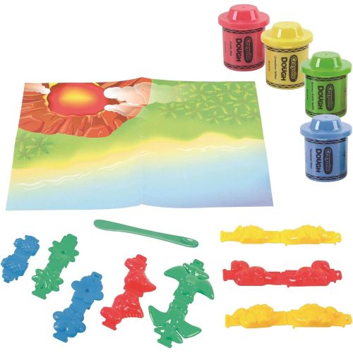  Toysmith Crayola Modeling Dough Dino Island - 23 pieces