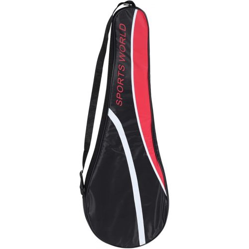  Racket Covers Tennis Bag Racquet Cover Bag Lightweight Badminton Pouch Badminton Racquet Bag Carrying Bag w/Adjustable Shoulder Strap for Outdoor Tennis Racket Bag