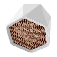 Toyvian Small Electric Heater Portable Fan Heater Desktop Hexagon Office Warmer for Home Room Desk Indoor Use (US Plug)