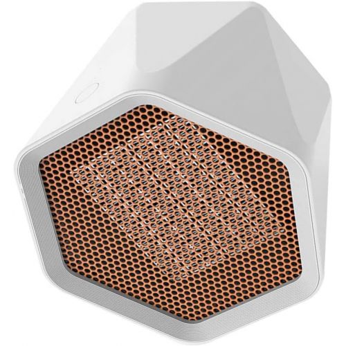 Toyvian Small Electric Heater Portable Fan Heater Desktop Hexagon Office Warmer for Home Room Desk Indoor Use (US Plug)