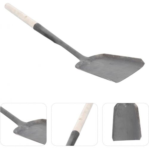  Toyvian Fireplace Ash Shovel Coal Shovel for Wood Stove