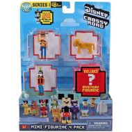 Toywiz Crossy Road Disney Woody, Simba, Goofy & Mystery Figure Mini Figure 4-Pack