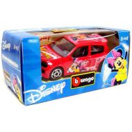Toywiz Disney Mickey Mouse Burago Minnie Mouse Diecast Car [Pink, Damaged Package]