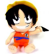 Toywiz Dragon Ball One Piece Luffy as Goku 6-Inch Plush