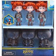 Toywiz Disney  Pixar Brave Triplets & Bears Exclusive Doll Set