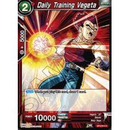 Toywiz Dragon Ball Super Collectible Card Game Colossal Warfare Common Daily Training Vegeta BT4-011