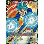Toywiz Dragon Ball Super Collectible Card Game Tournament of Power Super Rare Universe 7 Saiyan Prince Vegeta TB1-004