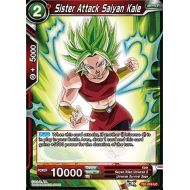 Toywiz Dragon Ball Super Collectible Card Game Tournament of Power Uncommon Sister Attack Saiyan Kale TB1-016