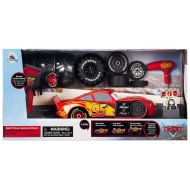 Toywiz Disney  Pixar Cars Build to Race Lightning McQueen Exclusive RC Remote Control Car