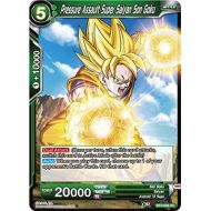 Toywiz Dragon Ball Super Collectible Card Game Cross Worlds Uncommon Pressure Assault Super Saiyan Son Goku BT3-058