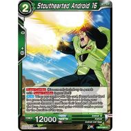 Toywiz Dragon Ball Super Collectible Card Game Cross Worlds Common Stouthearted Android 16 BT3-068