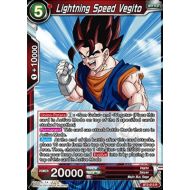 Toywiz Dragon Ball Super Collectible Card Game Union Force Rare Lightning Speed Vegito BT2-013