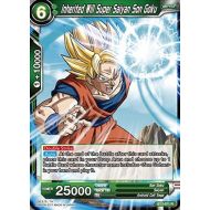 Toywiz Dragon Ball Super Collectible Card Game Union Force Rare Inherited Will Super Saiyan Son Goku BT2-071
