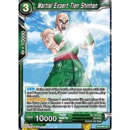 Toywiz Dragon Ball Super Collectible Card Game Union Force Uncommon Martial Expert Tien Shinhan BT2-083