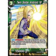 Toywiz Dragon Ball Super Collectible Card Game Union Force Common Twin Sister Android 18 BT2-091
