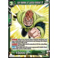 Toywiz Dragon Ball Super Collectible Card Game Union Force Common Iron Hammer of Justice Android 16 BT2-094