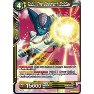Toywiz Dragon Ball Super Collectible Card Game Union Force Common Tobi, The Obedient Soldier BT2-118