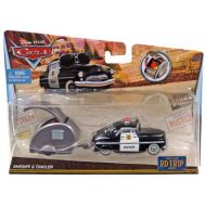 Toywiz Disney  Pixar Cars RD TR1P Sheriff & Trailer Diecast Car [Road Trip]