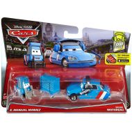 Toywiz Disney  Pixar Cars WGP Pit Crew E. Manual Maniez & Bruno Motoreau Diecast Car 2-Pack #78 & 88