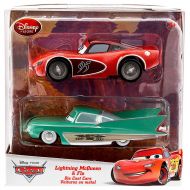 Toywiz Disney  Pixar Cars Lightning McQueen & Flo Exclusive Diecast Car 2-Pack