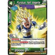 Toywiz Dragon Ball Super Collectible Card Game Galactic Battle Uncommon Furious Yell Vegeta BT1-065