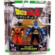 Toywiz Dragon Ball Z Alien Invasion Goku vs. Burter Action Figure 2-Pack [Green Package, Damaged Package]