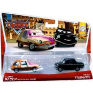 Toywiz Disney  Pixar Cars Lemons Tubbs Pacer with Paint Spray & Tolga Trunkov Diecast Car 2-Pack #7