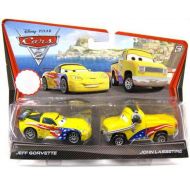 Toywiz Disney  Pixar Cars Cars 2 Jeff Gorvette & John Lassetire Exclusive Diecast Car 2-Pack
