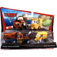 Toywiz Disney  Pixar Cars Cars 2 Race Team Mater & Sal Machiani Diecast Car 2-Pack