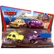 Toywiz Disney  Pixar Cars Cars 2 Fred Fisbowski & Holley Shiftwell Exclusive Diecast Car 2-Pack