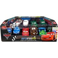 Toywiz Disney  Pixar Cars Cars 2 1:43 Multi-Packs World Grand Prix Racer & Crew Chiefs Exclusive Diecast Car Set [Set #1, Damaged Package]