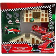 Toywiz Disney  Pixar Cars Cars 2 Key Chargers Porto Corsa Exclusive Keychargers Playset